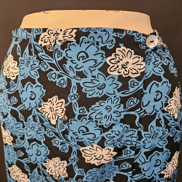 90s R-Wear Rampage Floral Wrap Maxi Skirt - Picture 3 of 10